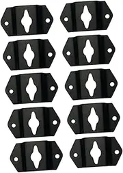 MERRYHAPY Pcs Speaker Hanger Plate Connector Surround Sound Box Hook Audio Speaker Hook Easy Install for Wall-Mounted