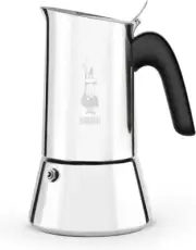Stainless Steel New Venus Coffee Maker 4 Cups Capacity Silver