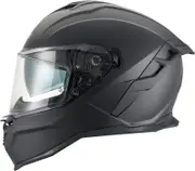 Apex FI200 Solid, full face helmet , color: Matt-Black , size: M