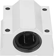 MUNEFE Aluminum Alloy Liner Slide Block, SCS25UU Slide Block, Diameter 25mm 1.0in Slide Block for High Speed Silent High Precision Equipment