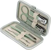 FOMIYES Multi-function Manicure Tool Kit Portable Nail Set Sturdy Case for Daily Care