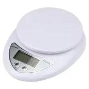 5Kg x 1g Digital Kitchen Scale Diet Food Compact Kitchen Scale 10lb x 0.04oz New