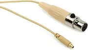 Galaxy Audio CBLSHU Headset Replacement Cable with TA4F Connector for Shure Wireless - Beige