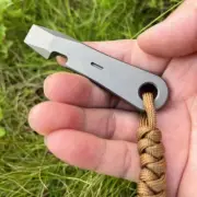 Hot Titanium Alloy Outdoor Multi Tools Pry Bar Crowbar Opener Cutter Outdoor EDC