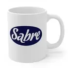 SABRE 11oz Coffee Mug Cup - Office Dunder Schrute Mifflin Michael Scott