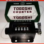 MESIN 新庫存計數器 TOGOSHI RS-5 計數工具手動單元計數器