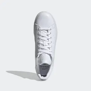 【adidas 愛迪達】休閒鞋 男鞋 女鞋 運動鞋 皮革 三葉草 STAN SMITH 白 FX5500