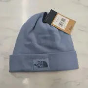 The North Face Dock Worker Recycled Beanie Light Folk Blue One Size NEW