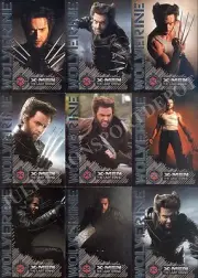 X-MEN 3 THE LAST STAND WOLVERINE PORTRAIT OF A HERO INSERT CARD SET W1 TO W9 MA
