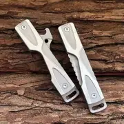 Stainless Steel Bottle Opener EDC Keychain Fidget Decompression Toy Pocket Tool