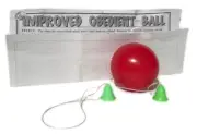 New IMPROVED OBEDIENT BALL Joke Magic Trick Kid Pocket String Plastic Toy Gag