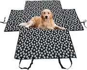 Car Pet Seat Cover Back Seat - Dog Hammock Heavy Duty Backseat Protector | Anti-Slip Foldable Pet Trucks Protector for Dirt Hair, Camping Mat, Outdoor Use