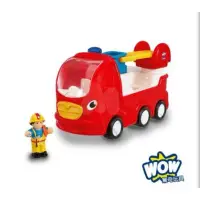 在飛比找蝦皮購物優惠-二手🌍 驚奇玩具 WOW Toys 雲梯消防車 恩尼