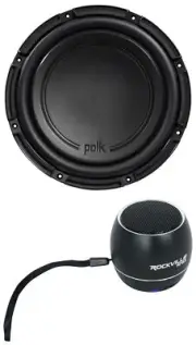 Polk Audio DB1242DVC 12” 1110w DVC 4-ohm Subwoofer+Portable Bluetooth Speaker