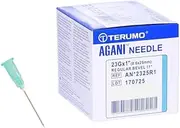 100pcs 18G 19G 21G 23G 25G & Blunt Draw up Dispensing Needle - Individual Sterile Package - Suitable for Refilling Liquid, Inks, Livestock and Industry (23G 25MM)