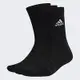 Adidas C Spw Crw 3p [IC1310] 中筒襪 運動襪 透氣 舒適 壓縮足弓支撐 愛迪達 3雙入 黑