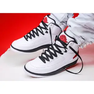 Air Jordan 2 休閒鞋 OG Chicago 白紅黑 芝加哥配色 男款 DX2454-106 [現貨]