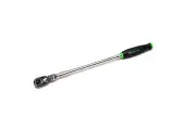 Snap-on Tools NEW THRLLF72G GREEN 1/4" Drive X-Long Quick Release Flex Ratchet