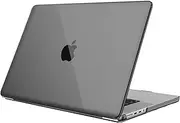 Fintie Case for MacBook Pro 16 Inch A3403 A3186 A2991 A2780 A2485 (2024 2023 2022 2021 Release) - Protective Snap On Hard Shell Cover for MacBook Pro 16" M4/M3/M2/M1 Pro/Max Chip (Crystal Gray)