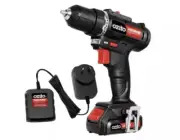 Ozito Home 12V Drill Driver Kit 2 Speed Gearbox 1.5Ah 12V Battery Included