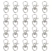 20pcs Lanyard Hook Clasp Keychains Swivel Clip Rabbit