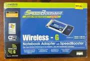 NEW SEALED BOX LINKSYS WIRELESS G PCI ADAPTER with SPEED BOOSTER WMP54GS 2.4 GHz