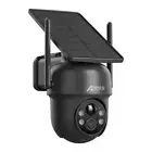 ANRAN 5MP Outdoor Home Spotlight Solar Security Camera Rechargeable 2-way Audio