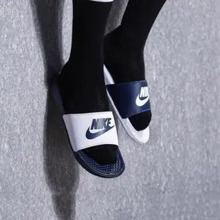 ⚡️潮鞋瘋⚡️  Nike Benassi Jdi Mismatch 拖鞋 陰陽黑白 818736-011 陰陽藍白