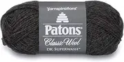 [Patons] Classic Wool DK Yarn, 1.75 oz, Dark Gray, 1 Ball