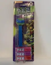 PEZ Dispenser LEONARDO Teenage Mutant Ninja Turtles Blue 2014 New in Package