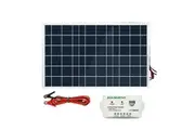 30W 20W DIY Solar Panel Kit 12V Trickle Battery Charger for RV House Charge Kit