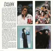 Neil Gaiman VERTIGO uncut Promo cardsheet HellBlazer Sandman Grant Morrison RARE