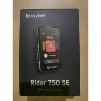 在飛比找蝦皮購物優惠-Bryton Rider 750 SE 自行車GPS智慧型碼