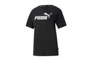 Puma Essentials Logo Boyfriend Tee Womens