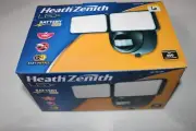 Heath Zenith 2-Light LED Battery Powered 180° Motion Security Floodlight BLACK