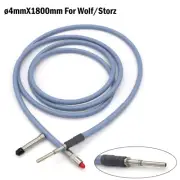 ø4mmX1800mm Medical Fiber Optic Cable Light Source Endoscope Fit For Storz /Wolf