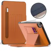 StylePro, iPad 10.2 business folio case for iPad 7th, 8th & 9th generation, camel