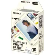 Fujifilm INSTAX Mini PHOTO SLIDE Film 10 Pack - Black