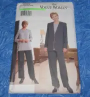VOGUE PATTERN 9522 ~ MISSES JACKET TOP PANTS ~ SIZES 14 - 16 - 18 *UNCUT