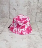Dark Hot Pink Boonie Bucket Floppy Hat Tie Dye Sunhat Old East Main NWT