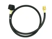 Propane Adapter with 4 Feet Hose for Connecting 1 lb Portable Appliance to 20...