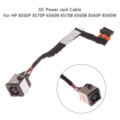 Laptop DC Power Jack Charging Cable For HP 8560P 8570P 6560B 6570B 6560B 856UU