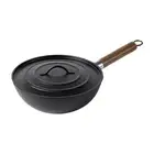 Wok Pan Stir Fry Pan Handmade Induction Cooker Universal Non Stick Skillet Gas