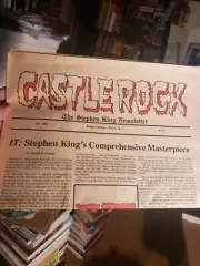 Castle Rock The Stephen King Newsletter #7 Vol 2 July 1986 Horror First IT