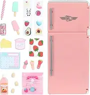 Real Littles Desktop Caddies - Mini Fridge with 20+ Real Working Stationery Surprises Inside