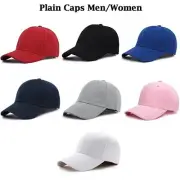 Adjustable Mens Womens Perma Curve Trucker Cap Plain Hat Unisex Baseball Hip Hop