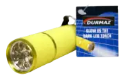 LED TORCH Durmaz Glow in The Dark Pocket Torch