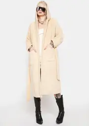 Look At Her Teddy Trench Coat
