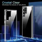 Case For Samsung Galaxy S23 S22 Ultra S21 FE S20 Plus A53 5G A13 S10 Clear Cover