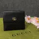 [二手] GUCCI 古馳 黑色 全皮 雙面零錢短夾/皮夾